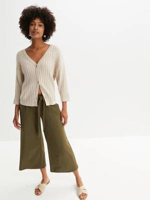 Sweter rozpinany boxy bonprix