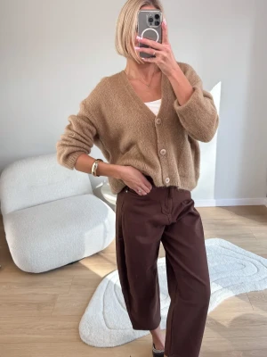 Sweter Rozpinany Camelowy Coll UNI ClothStore