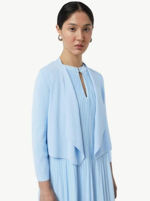 Sweter rozpinany comma niebieski