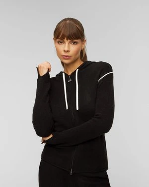 Sweter rozpinany damski z wełną Deha