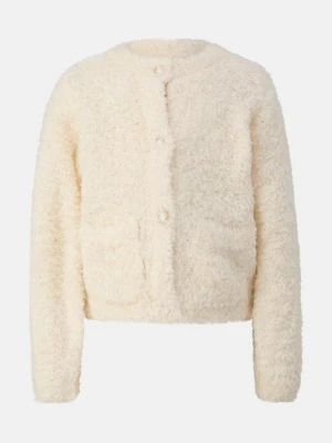 Sweter rozpinany s.Oliver beżowy