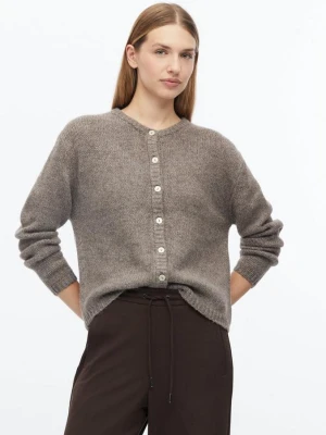Sweter rozpinany s.Oliver brązowy
