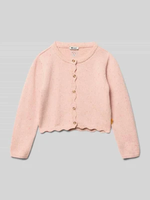 Sweter rozpinany z prążkowanymi ściągaczami Steiff