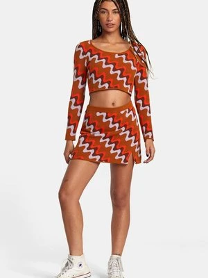 Sweter RVCA brązowy