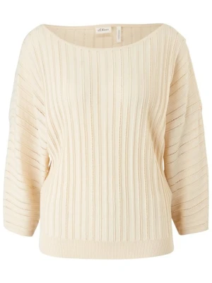 Sweter s.Oliver jasnożółty