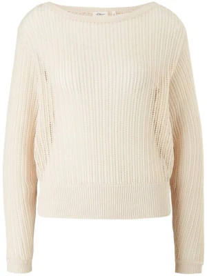 Sweter s.Oliver jasnożółty