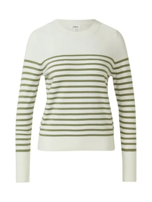 Sweter s.Oliver oliwkowy