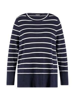 Sweter Samoon granatowy