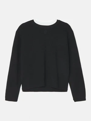 Sweter Sandro czarny