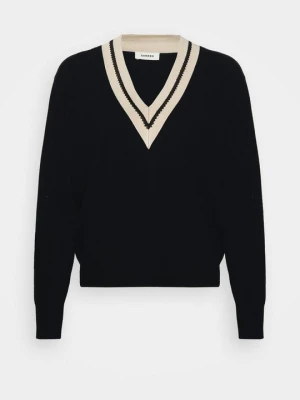 Sweter Sandro czarny