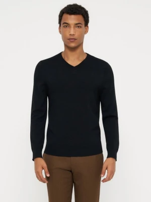 Sweter Sandro czarny