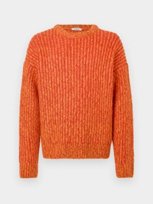 Sweter Sandro czerwony melanż