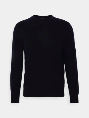 Sweter Sandro granatowy