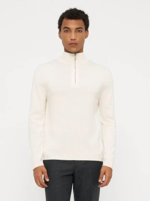 Sweter Sandro mleczny