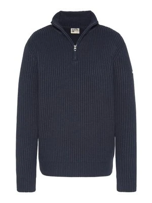 Sweter Schott granatowy