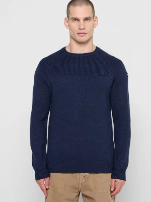 Sweter Schott granatowy