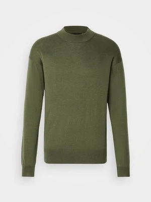 Sweter Scotch & Soda jasnozielony melanż