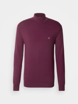 Sweter Scotch & Soda bordowy
