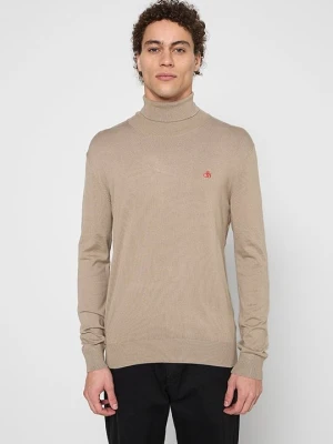 Sweter Scotch & Soda brązowy