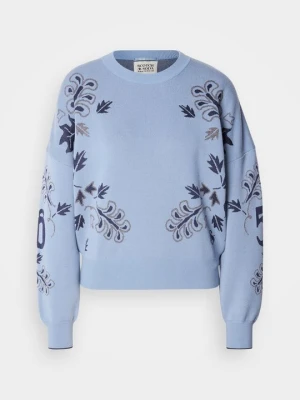Sweter Scotch & Soda jasnoniebieski