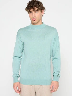 Sweter Scotch & Soda jasnoniebieski