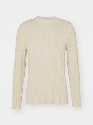 Sweter Selected beżowy