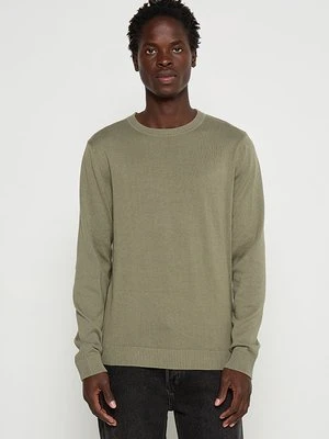 Sweter Selected oliwkowy