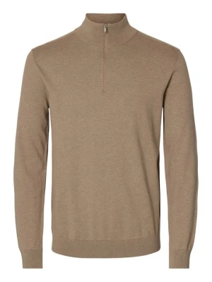 Sweter Selected beżowy