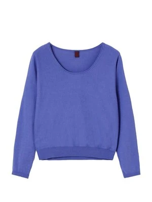 Sweter Stefanel ciemnoliliowy