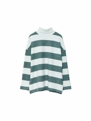 Sweter Stradivarius zielony