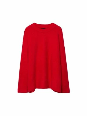 Sweter Stradivarius czerwony
