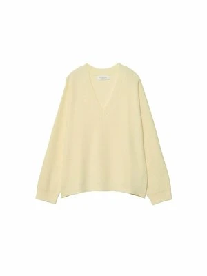 Sweter Stradivarius jasnożółty