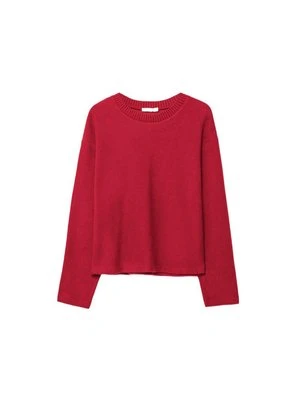 Sweter Stradivarius czerwony