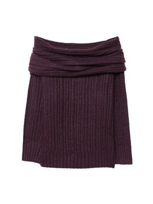 Sweter Stradivarius ciemnoczerwony