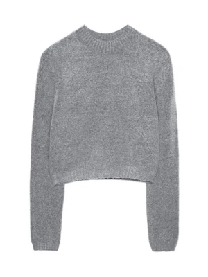 Sweter Stradivarius ciemnoszary