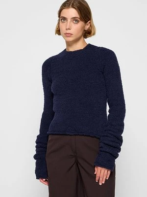 Sweter Sunnei granatowy