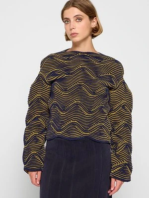 Sweter Sunnei niebieski