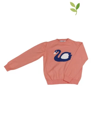 ONNOLULU Sweter "Swan" w kolorze jasnoróżowym rozmiar: 98-104