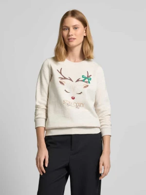 Sweter świąteczny z okrągłym dekoltem G&C