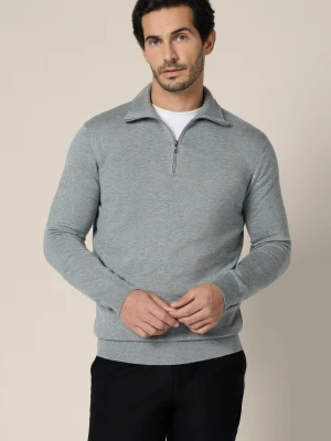 Sweter Szary z Wiskozą Lucan Lancerto