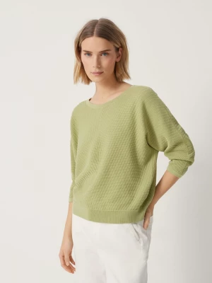Someday Sweter "Talba" w kolorze zielonym rozmiar: 40