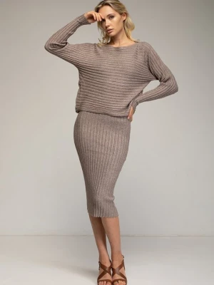 Sweter Tantra brązowy