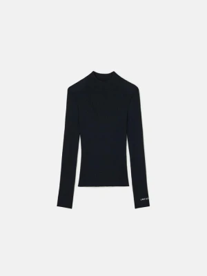 Sweter Tara Jarmon granatowy