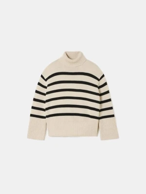 Sweter Tara Jarmon mleczny