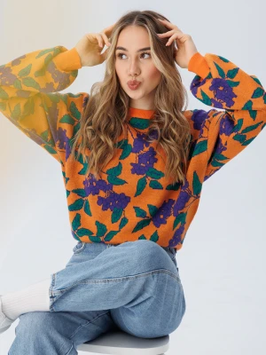Sweter Tashia Orange LAURELLA