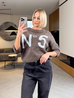 Zdjęcie produktu Sweter Taupe Five ClothStore