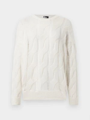 Sweter The Kooples mleczny