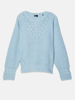 Sweter The Kooples niebieski