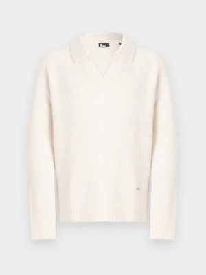 Sweter The Kooples beżowy