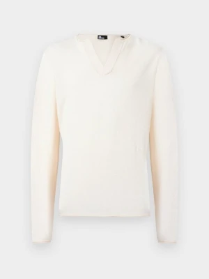 Sweter The Kooples beżowy